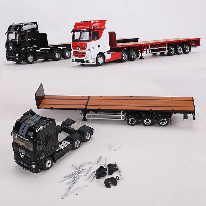 GCD 1:64 ACTROS GIGASPACE 6*2 Sattelzugmaschine & Scalable Trailer Alloy Mode Car
GCD 1:64 ACTROS GIGASPACE 6*2 Sattelzugmaschine & Scalable Trailer Alloy Mode Car