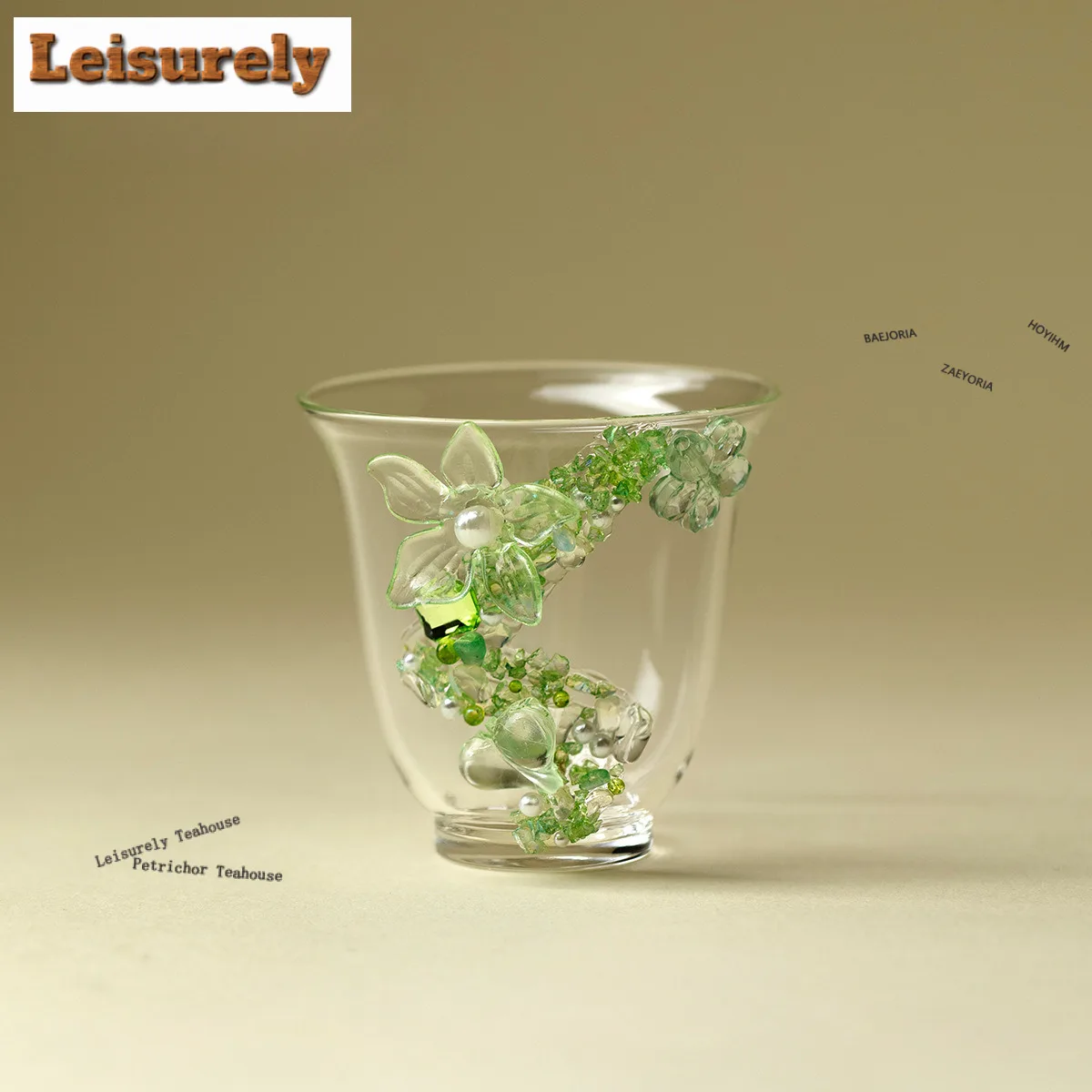 50ml Flower Butterfly Glass Teacup Aesthetic Tea Bowl Beautiful Tea Cup Tea-tasting Fragrance Cup Chazhan Master Cups Tea Set
50ml Flower Butterfly Glass Teacup Aesthetic Tea Bowl Beautiful Tea Cup Tea-tasting Fragrance Cup Chazhan Master Cups Tea Set