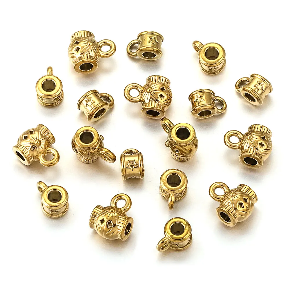 5pcs Stainless Steel Gold Plated Pentagram Round Pendant Connector Beads for DIY Bracelet Jewelry Making Accessories Wholesale
5pcs Stainless Steel Gold Plated Pentagram Round Pendant Connector Beads for DIY Bracelet Jewelry Making Accessories Wholesale