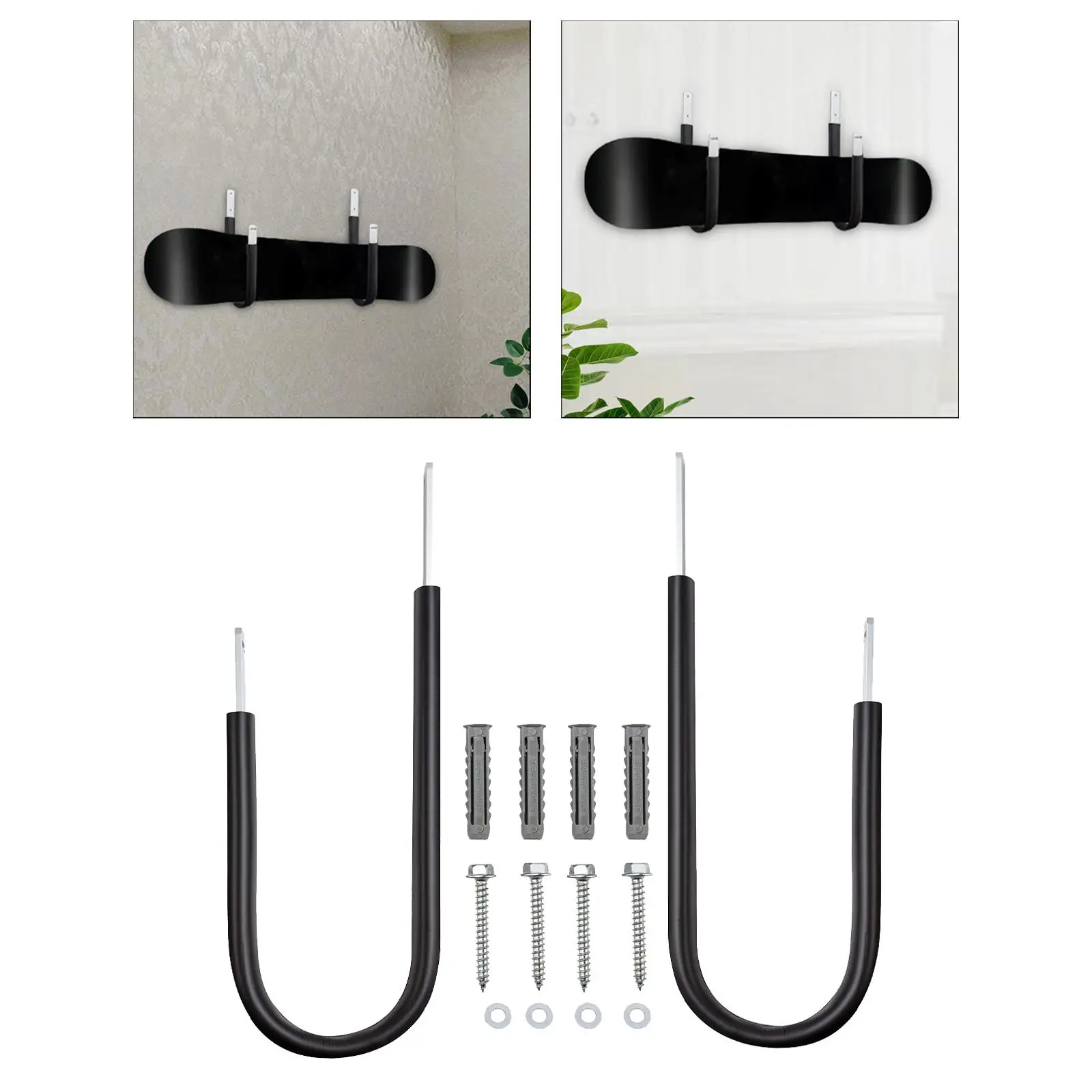 2 x Surf Board Wall Mounts Horizontal Storage Mount Heavy Duty for Paddle Board Longboard Kitesurfing Windsurf Board Holder
2 x Surf Board Wall Mounts Horizontal Storage Mount Heavy Duty for Paddle Board Longboard Kitesurfing Windsurf Board Holder