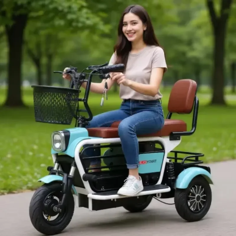 Foldable 3-Wheel Mobility Scooter for Elderly with Double Shock Absorption 400W Electric Tricycle for Pet Scooter Orange Blue
Foldable 3-Wheel Mobility Scooter for Elderly with Double Shock Absorption 400W Electric Tricycle for Pet Scooter Orange Blue