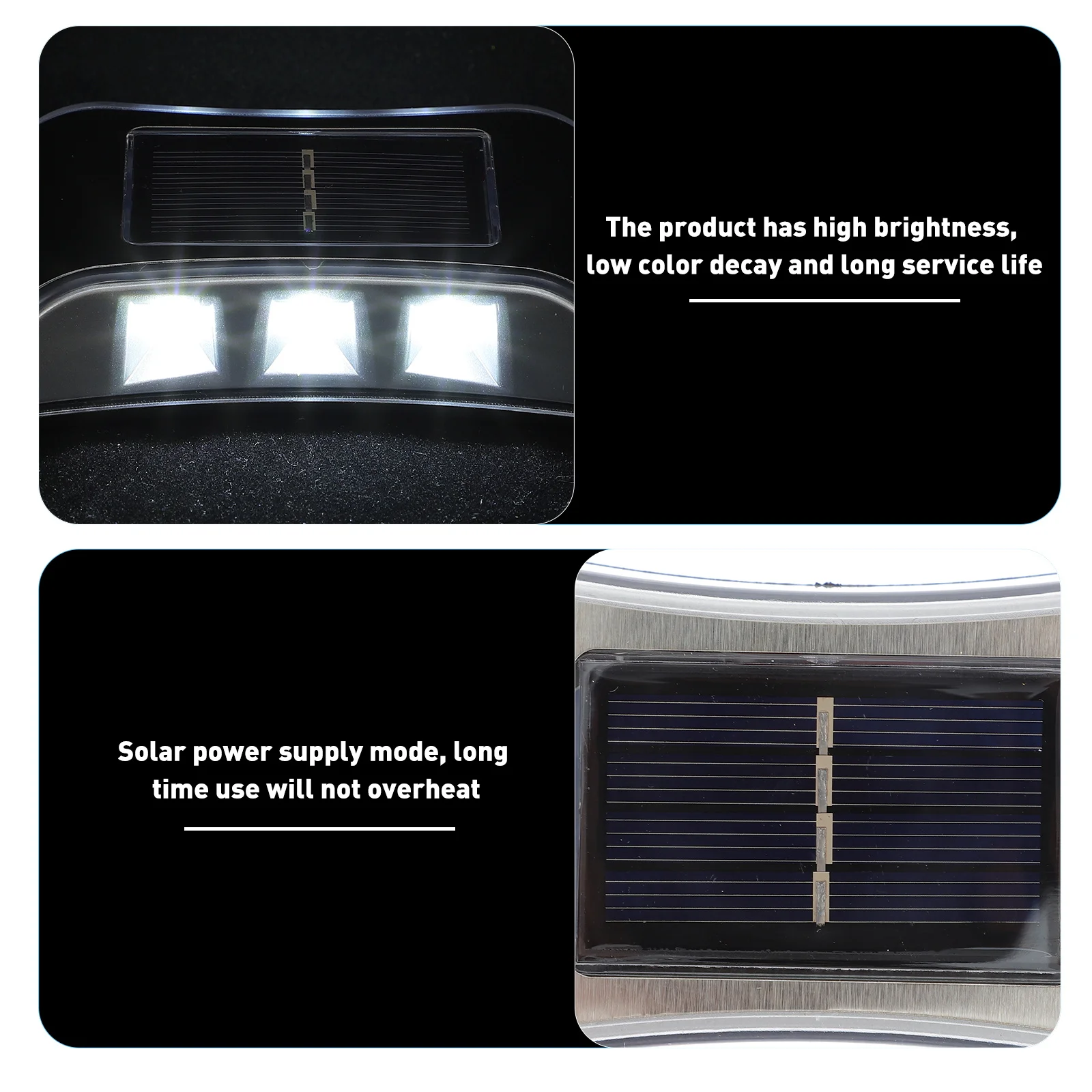 Solar Wall Lamp Outdoor Waterproof Led Garden Light Solar Powered Silver Stainless Steel For Yard Playground Street Light Decor 
Solar Wall Lamp Outdoor Waterproof Led Garden Light Solar Powered Silver Stainless Steel For Yard Playground Street Light Decor