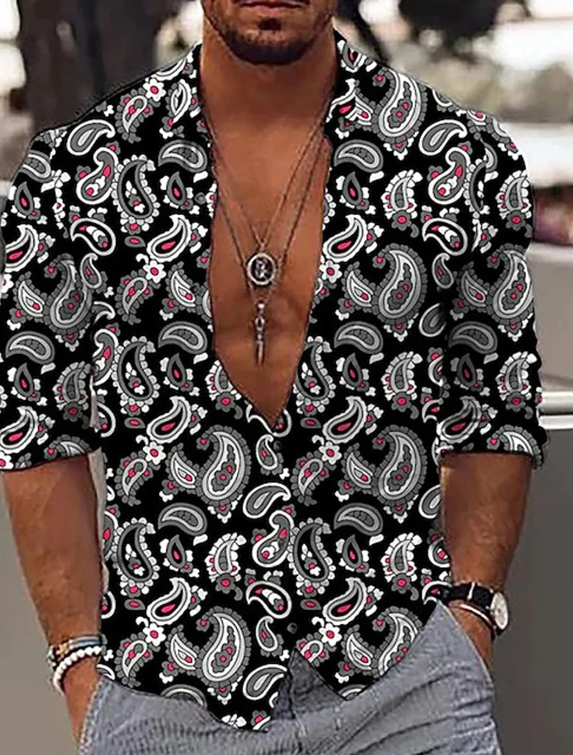 Men's casual simple shirts men's shirts daily autumn and winter tops men's fashion all-match long-sleeved shirts 3d printing
Men's casual simple shirts men's shirts daily autumn and winter tops men's fashion all-match long-sleeved shirts 3d printing