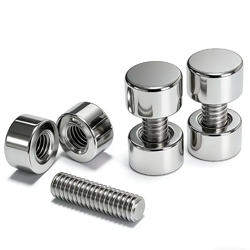 10PCS Thin Carbon Steel Nickel Plated Double Head Advertising Nail Acrylic Fixing Clip Nail Glass Photo Frame Screw Accessories
10PCS Thin Carbon Steel Nickel Plated Double Head Advertising Nail Acrylic Fixing Clip Nail Glass Photo Frame Screw Accessories