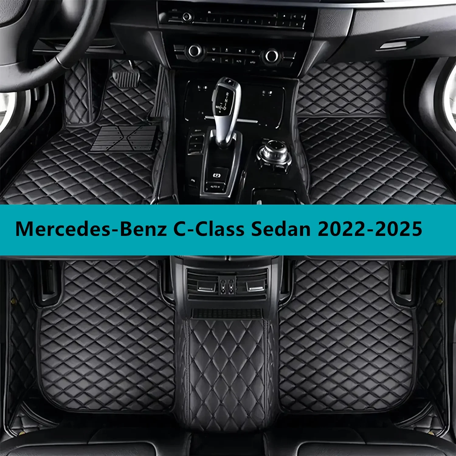 Full Set Car Floor Mats for Mercedes-Benz C-Class Sedan 2022-2025 Leather Floor Mats for Cars Mats Carpets Car Accessories
Full Set Car Floor Mats for Mercedes-Benz C-Class Sedan 2022-2025 Leather Floor Mats for Cars Mats Carpets Car Accessories