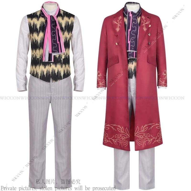 Chocolate Factory Willy Cosplay Costume Charlie Uniform Masquerade Woman Man Shirt Vest Pants Scarf Coat Hat Halloween Party
Chocolate Factory Willy Cosplay Costume Charlie Uniform Masquerade Woman Man Shirt Vest Pants Scarf Coat Hat Halloween Party