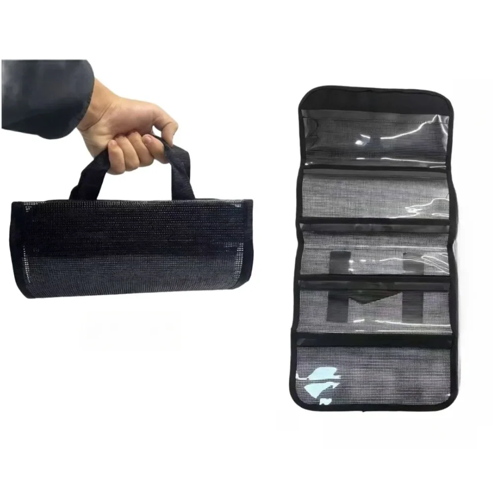 5-Compartments PVC Fishing Lure Bag Transparent Mesh Construction Foldable Lightweight 63x29cm Size for All Anglers
5-Compartments PVC Fishing Lure Bag Transparent Mesh Construction Foldable Lightweight 63x29cm Size for All Anglers