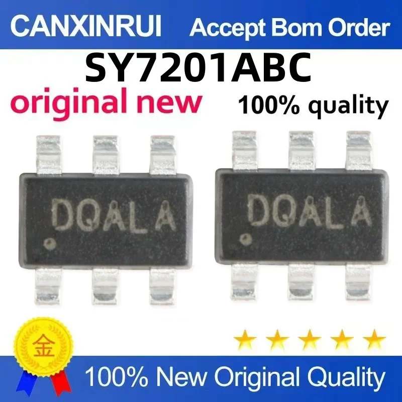 (5-100 pieces)Brand new original SY7201ABC silk screen DQ SOT-23-6 driver chip IC
(5-100 pieces)Brand new original SY7201ABC silk screen DQ SOT-23-6 driver chip IC