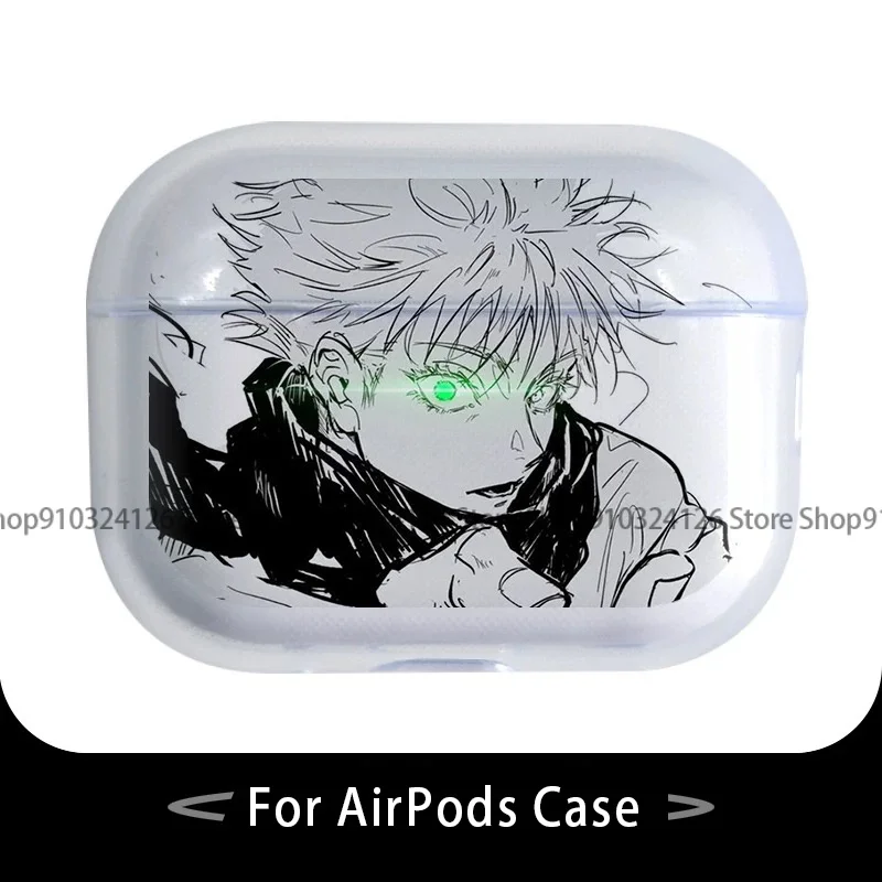 NEW Anime Jujutsu Kaisen GojoSatoru Earphone Case For AirPods 4 3 1 2 Gen Earphone Protecitve Case For AirPods Pro3, ,Pro Cover
NEW Anime Jujutsu Kaisen GojoSatoru Earphone Case For AirPods 4 3 1 2 Gen Earphone Protecitve Case For AirPods Pro3, ,Pro Cover