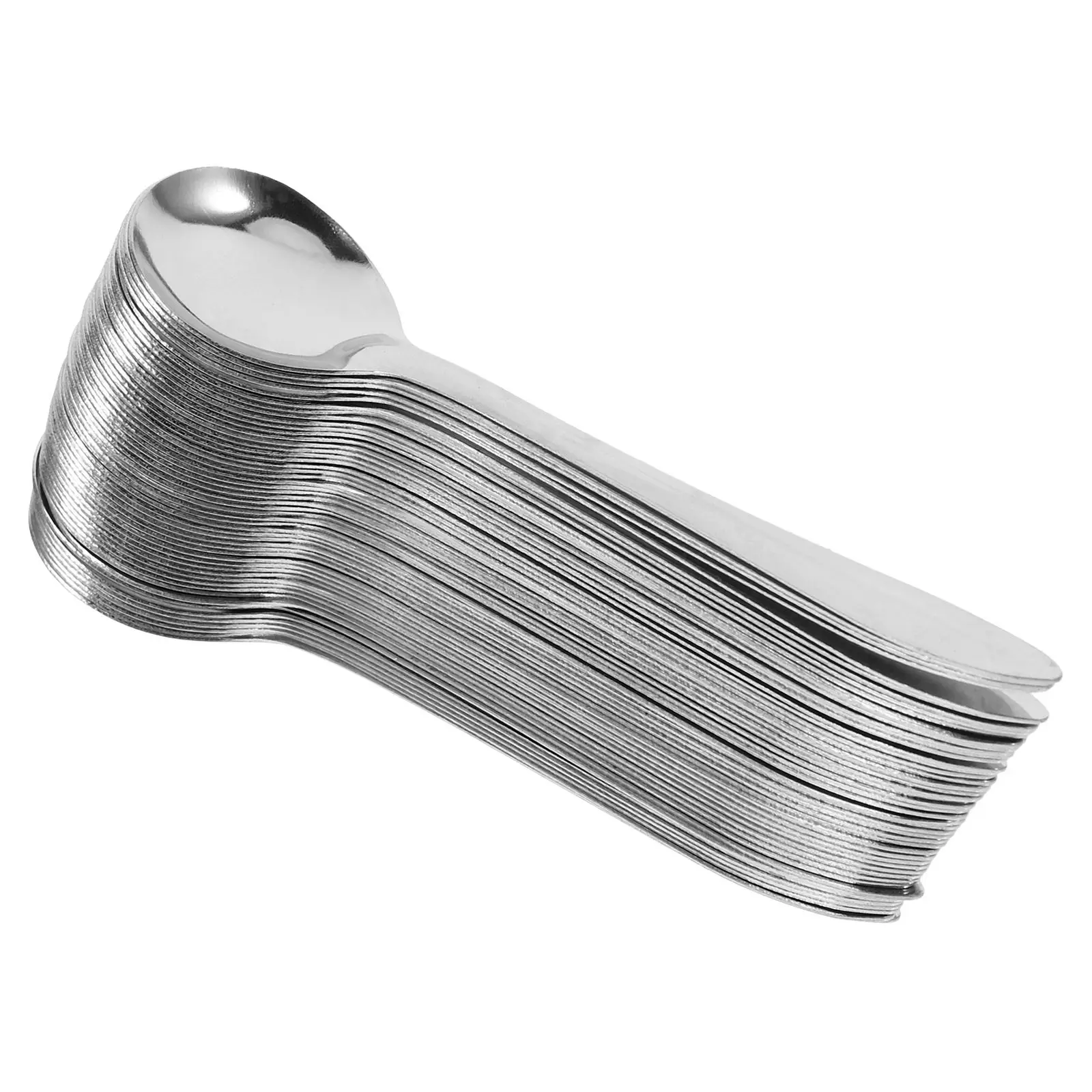 100Pcs Stainless Steel Mini Coffee Spoon for Tea Sugar Cream Dessert Tasting Stirring Espresso Serving Elegant Dishwasher Safe
100Pcs Stainless Steel Mini Coffee Spoon for Tea Sugar Cream Dessert Tasting Stirring Espresso Serving Elegant Dishwasher Safe