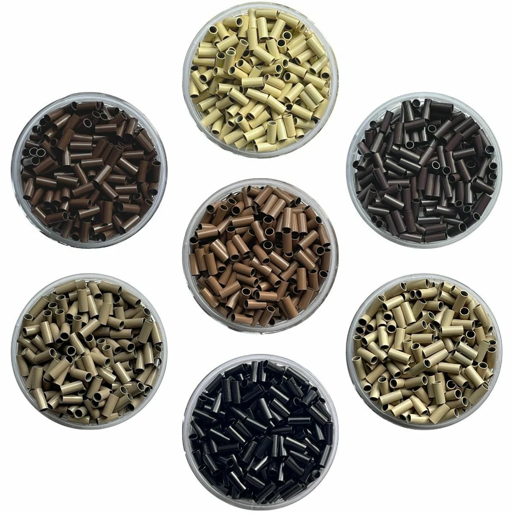 1000Units Copper Micro Tubes Links Rings Beads 343060mm Flat Tip Micro Ring Secure Bead Locks Hair Copper Micro Rings
1000Units Copper Micro Tubes Links Rings Beads 343060mm Flat Tip Micro Ring Secure Bead Locks Hair Copper Micro Rings