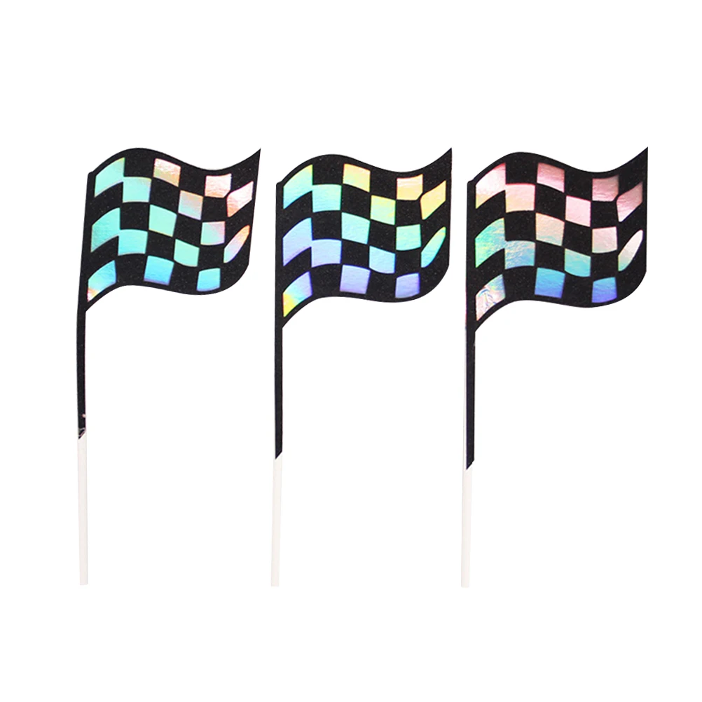 18 Pcs Racing Flags Cupcake Picks Cake Toppers Decoration Design Adornment Ornament Birthday Party Supplies Dessert Decor
18 Pcs Racing Flags Cupcake Picks Cake Toppers Decoration Design Adornment Ornament Birthday Party Supplies Dessert Decor