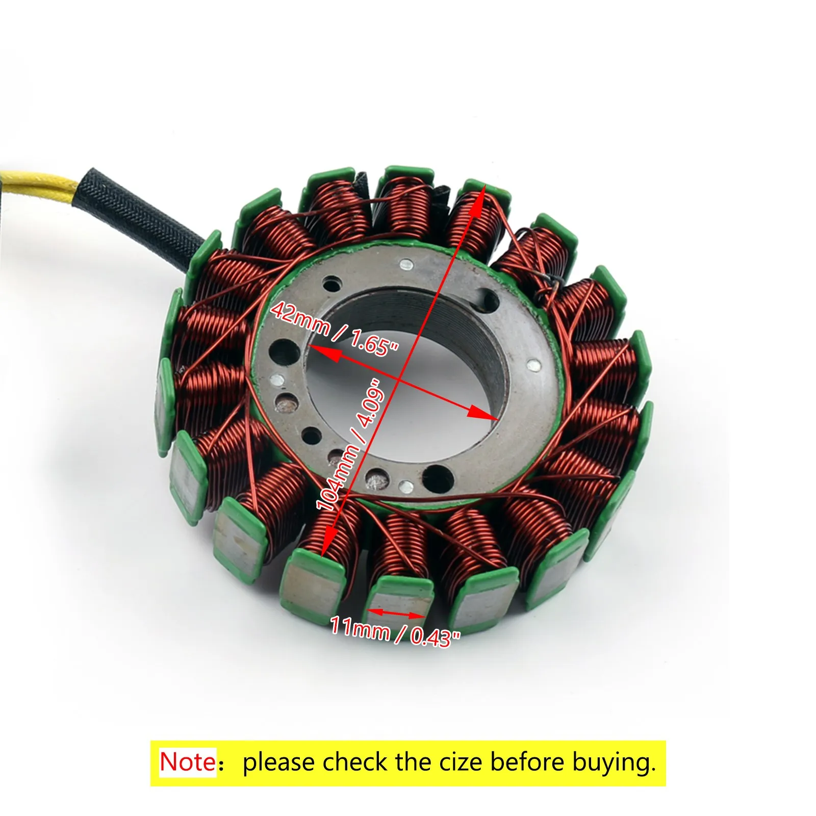 Artudatech Motorcycle Magneto Stator Coil With 3PINS For Yamaha YP250 Majesty 250 New
Artudatech Motorcycle Magneto Stator Coil With 3PINS For Yamaha YP250 Majesty 250 New