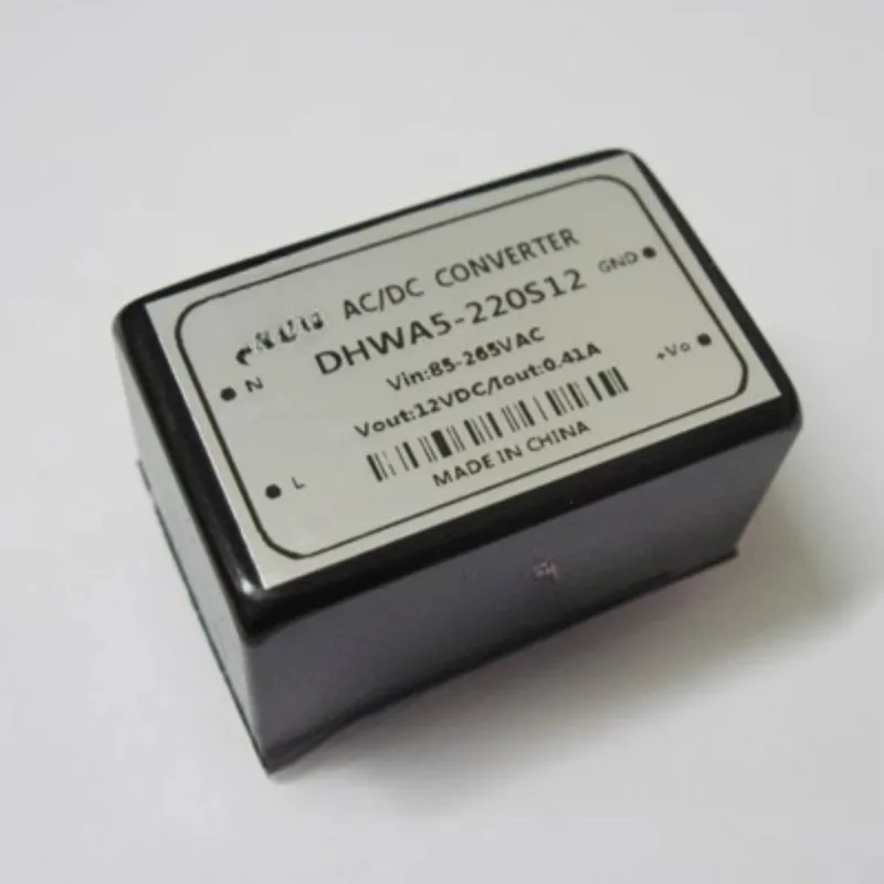 AC-DC wide voltage 220V input 12V regulated output, module power supply DHWA5-220S12
AC-DC wide voltage 220V input 12V regulated output, module power supply DHWA5-220S12