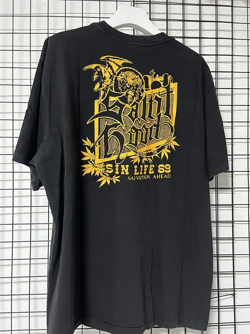 Loose Spring Summer Short Sleeve Saint Fashion T Shirts Classic All-match Top Tees Men Woman
Loose Spring Summer Short Sleeve Saint Fashion T Shirts Classic All-match Top Tees Men Woman