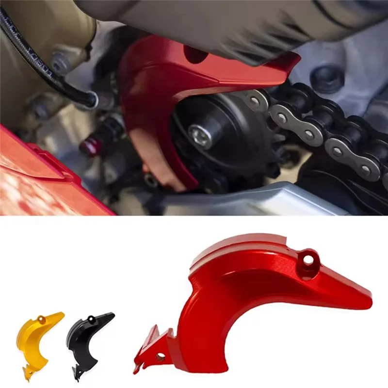 L37A-защита передней звездочки мотоцикла, крышка цепи двигателя для Ducati Streetfighter V4 S Panigale V4 S R 2018-2024 
L37A-защита передней звездочки мотоцикла, крышка цепи двигателя для Ducati Streetfighter V4 S Panigale V4 S R 2018-2024