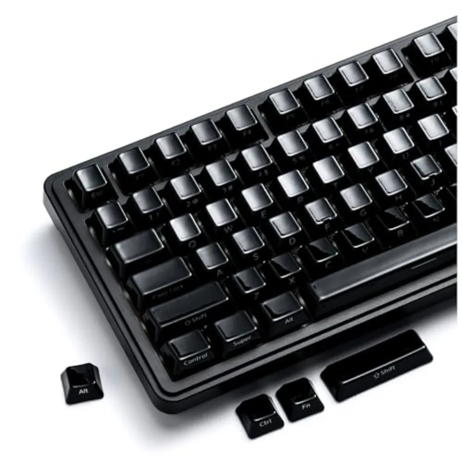 XVX Real Ceramic Keycaps Set, 120 Keys Side Printed Shine Through Keycaps, Cherry Profile Ceramic Key Caps for MX Switches, Ful
XVX Real Ceramic Keycaps Set, 120 Keys Side Printed Shine Through Keycaps, Cherry Profile Ceramic Key Caps for MX Switches, Ful