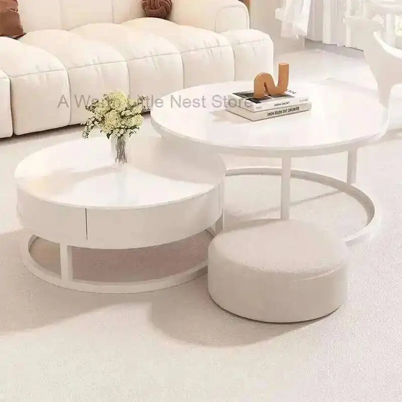 White Coffee Table Living Room Luxury Combination Design Simple Coffee Table Home Table Basse De Salon Furniture Decoration
White Coffee Table Living Room Luxury Combination Design Simple Coffee Table Home Table Basse De Salon Furniture Decoration