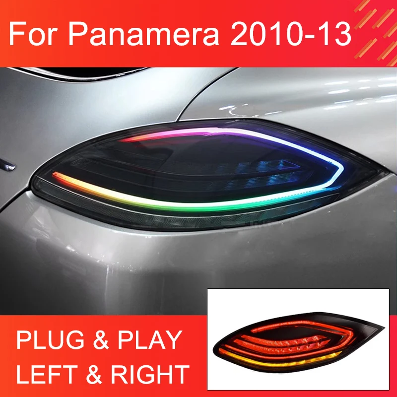 1 пара светодиодных задних фонарей в сборе для Panamera 2010-2013, задние фонари Plug and Play с анимационным динамическим поворотником, задние задние фонари
1 пара светодиодных задних фонарей в сборе для Panamera 2010-2013, задние фонари Plug and Play с анимационным динамическим поворотником, задние задние фонари