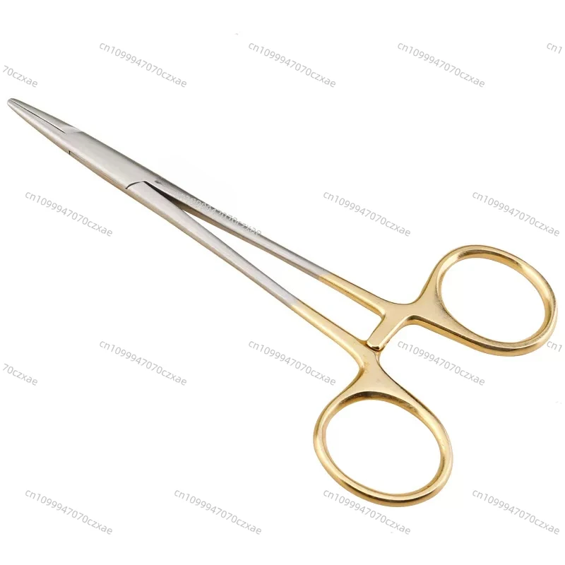 Gold Handle Inserted Needle Holder Stainless Steel Pliers, Surgical Belt Shear Pin Pliers
Gold Handle Inserted Needle Holder Stainless Steel Pliers, Surgical Belt Shear Pin Pliers