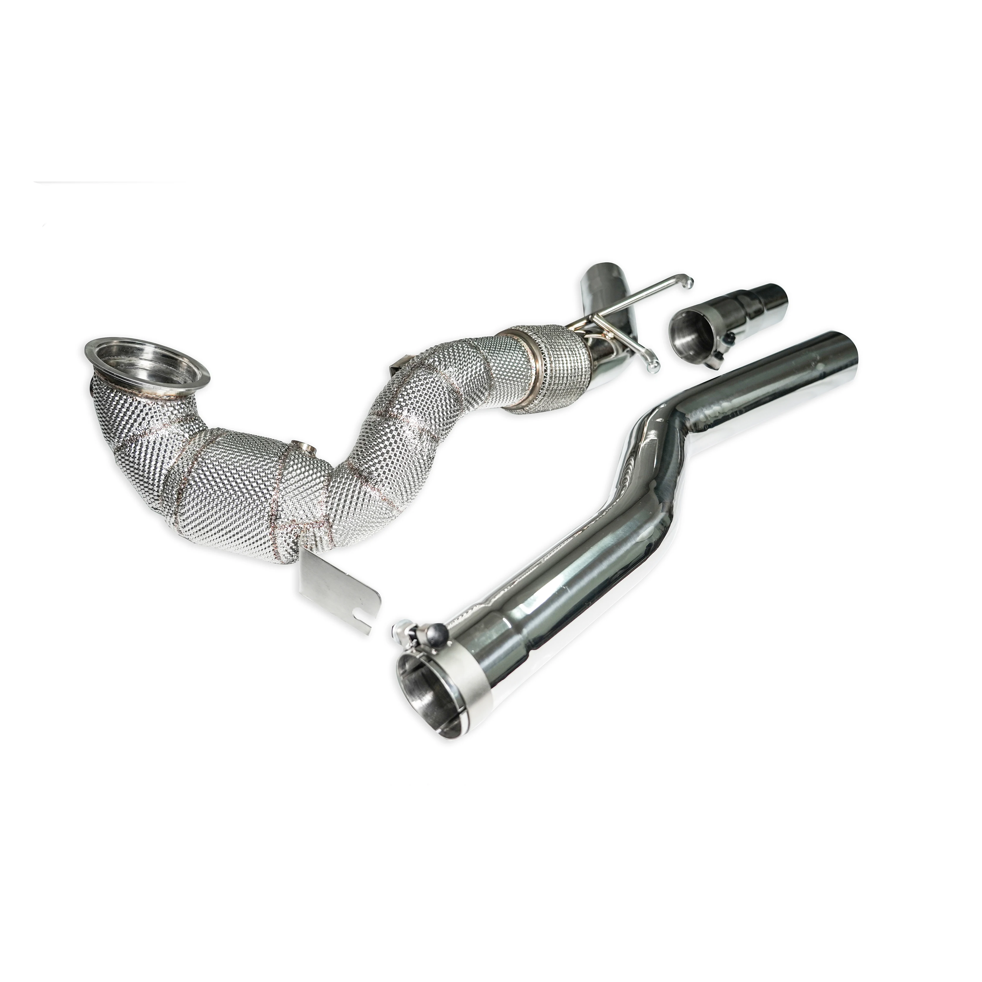 High Quality CSZ Stainless Steel Downpipe for VW/Volkswagen GOLF 8R GOLF 8 R MK8 R Performance Racing Exhaust Catted Downpipe
High Quality CSZ Stainless Steel Downpipe for VW/Volkswagen GOLF 8R GOLF 8 R MK8 R Performance Racing Exhaust Catted Downpipe