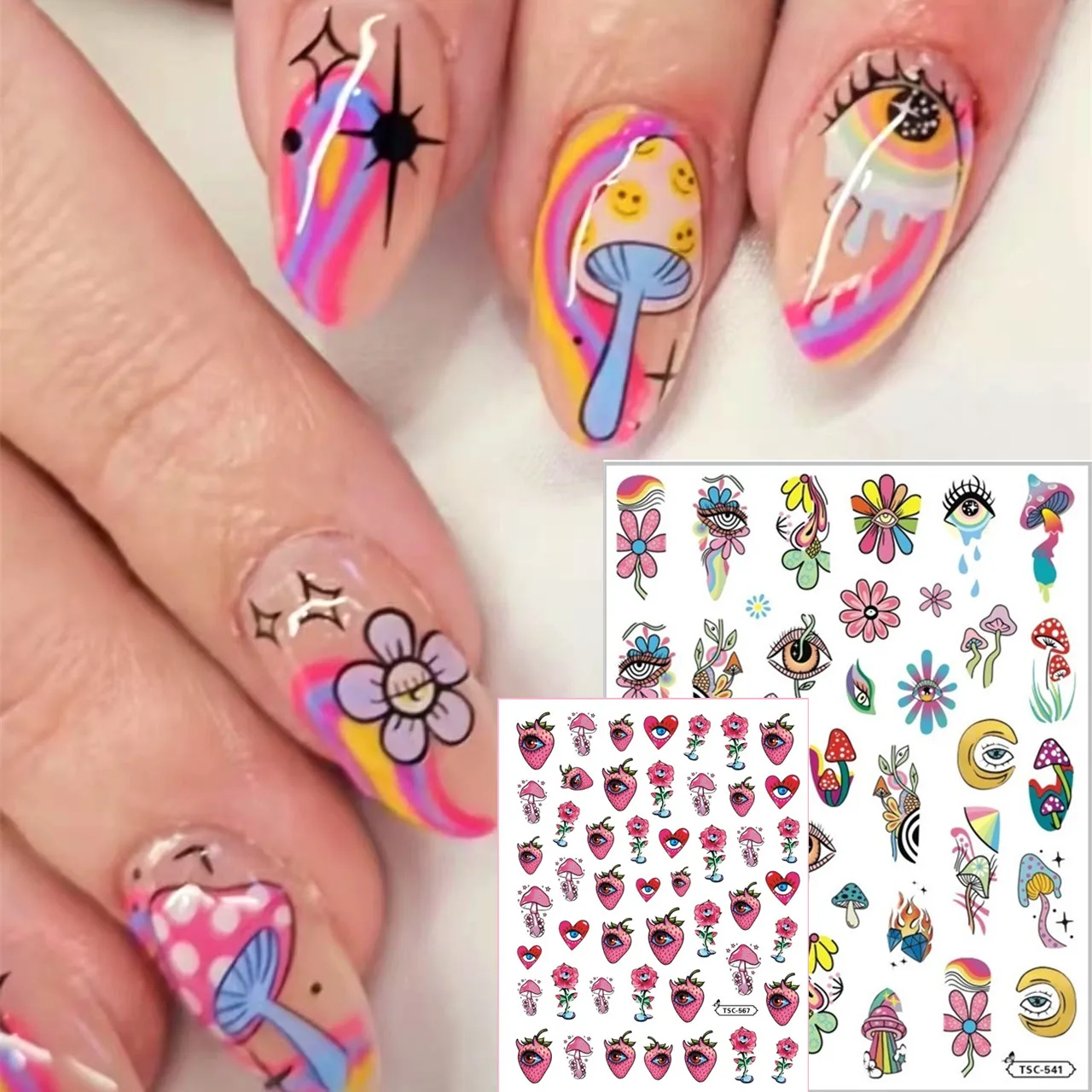 TSC-541 Mashroom Newest Hand Drawn Abstract Rooster Puppy Frog 3d Nail Art Sticker Nail Deco Slider TSC-632
TSC-541 Mashroom Newest Hand Drawn Abstract Rooster Puppy Frog 3d Nail Art Sticker Nail Deco Slider TSC-632