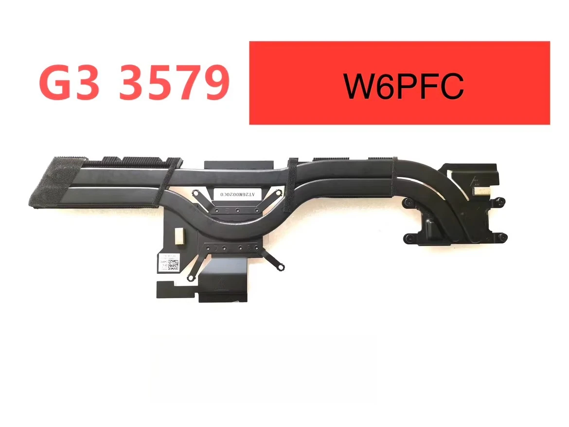 Совершенно новый оригинальный радиатор для DELL G3 3579, медная трубка 0W6PFC
Совершенно новый оригинальный радиатор для DELL G3 3579, медная трубка 0W6PFC