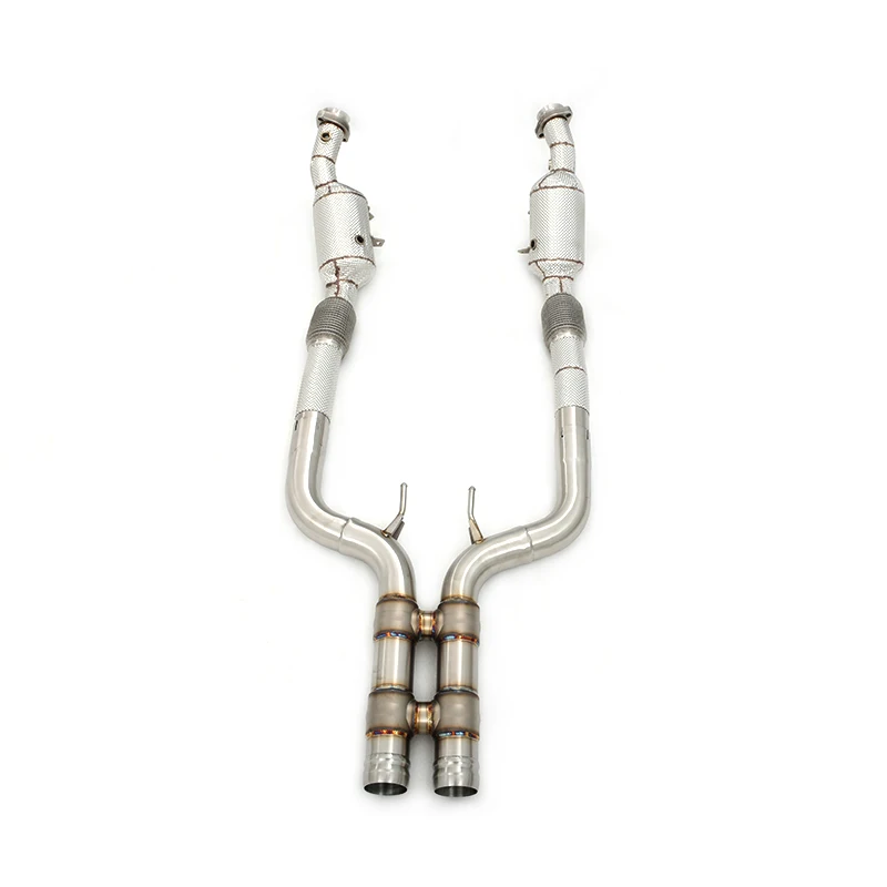 Stainless Steel High Flow Catted Downpipe Exhaust Downpipe For Benz S320/S350/S500/S450/S600 W220 W221
Stainless Steel High Flow Catted Downpipe Exhaust Downpipe For Benz S320/S350/S500/S450/S600 W220 W221