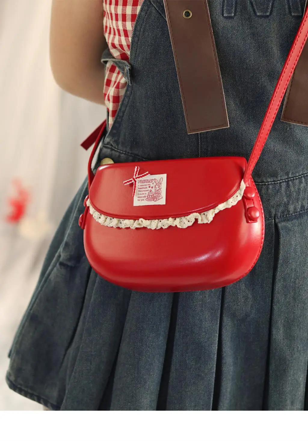 Harajuku Red Messenger Bag Women 2025 Sweet Cute Retro Leather Casual Crossbody Bags Ladies Fairy Core Aesthetic Mini Bag Y2k
Harajuku Red Messenger Bag Women 2025 Sweet Cute Retro Leather Casual Crossbody Bags Ladies Fairy Core Aesthetic Mini Bag Y2k