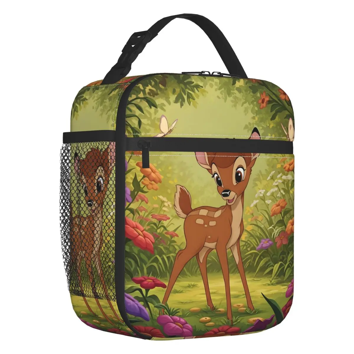 Custom Bambi Insulated Lunch Tote Bag for Women Kawaii Cartoon Anime Portable Thermal Cooler Food Lunch Box Work School Travel
Custom Bambi Insulated Lunch Tote Bag for Women Kawaii Cartoon Anime Portable Thermal Cooler Food Lunch Box Work School Travel