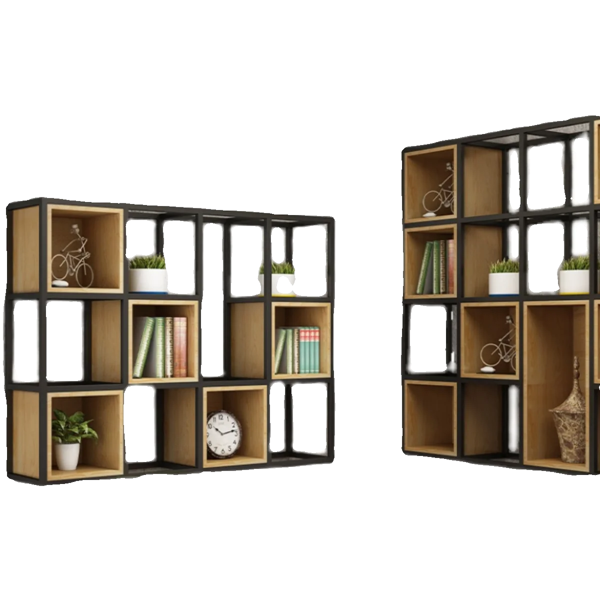 Loft wrought iron wall shelf Multi-layer grid bookshelf Solid wood wall wall hanging Restaurant decoration Industrial wind shelf
Loft wrought iron wall shelf Multi-layer grid bookshelf Solid wood wall wall hanging Restaurant decoration Industrial wind shelf