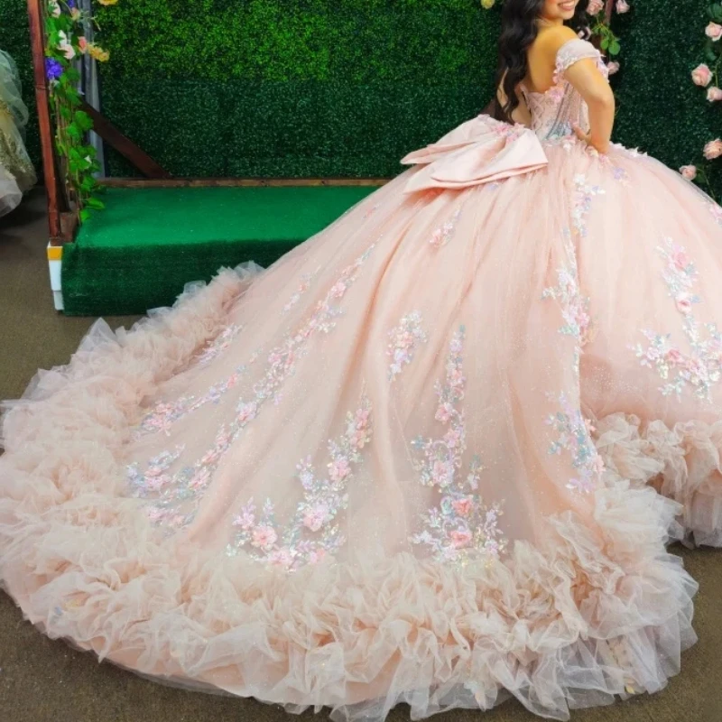 Роскошные мексиканские платья для девочек на 15-летие (Кинсеанера) с пайетками, аппликациями, оборками и пышным тюлем, для выпускного вечера, особых случаев, дня рождения, на заказ
Роскошные мексиканские платья для девочек на 15-летие (Кинсеанера) с пайетками, аппликациями, оборками и пышным тюлем, для выпускного вечера, особых случаев, дня рождения, на заказ