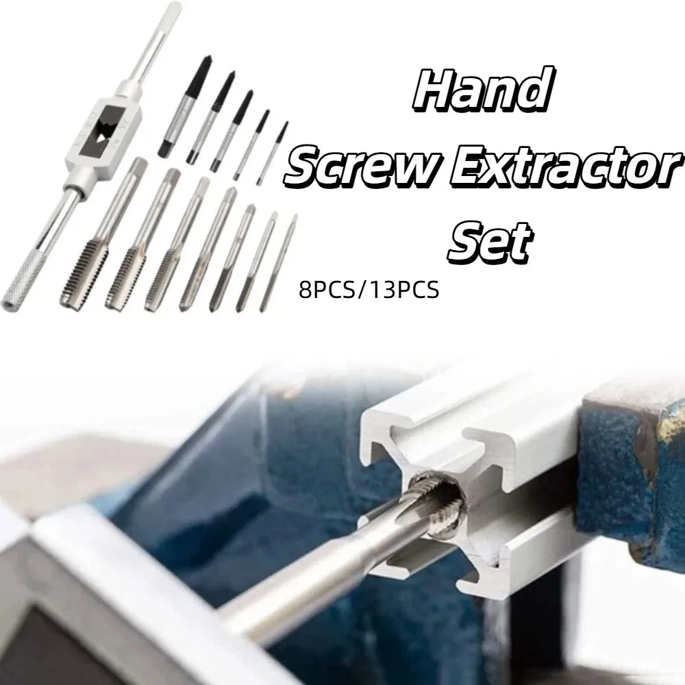 High Speed Steel Ratchet Tap Wrench M3-M12 Metric Thread T-Handle Holder Adjustable T-Handle Wrench Adjustable Screw Taps
High Speed Steel Ratchet Tap Wrench M3-M12 Metric Thread T-Handle Holder Adjustable T-Handle Wrench Adjustable Screw Taps
