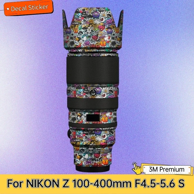 For Nikon Z 100-400mm F4.5-5.6 S Lens Sticker Protective Skin Decal Film Anti-Scratch Protector Coat Z100-400
For Nikon Z 100-400mm F4.5-5.6 S Lens Sticker Protective Skin Decal Film Anti-Scratch Protector Coat Z100-400