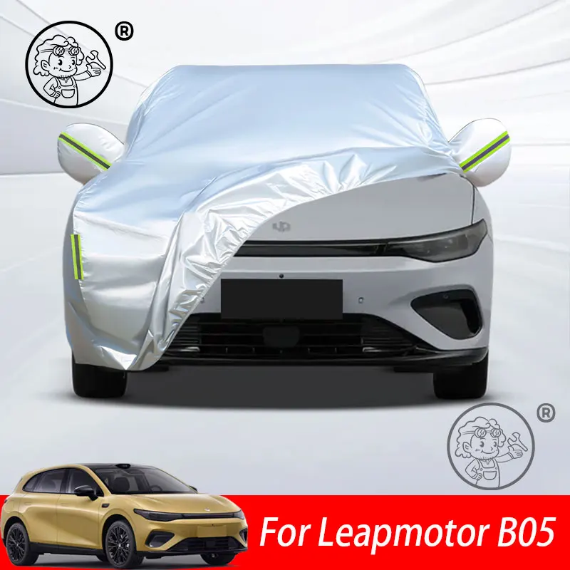 For Leapmotor B05 2026 2027 Full Car Covers Outdoor Sun Anti UV Rain Snow Dust Protection Oxford Cloth Accessories
For Leapmotor B05 2026 2027 Full Car Covers Outdoor Sun Anti UV Rain Snow Dust Protection Oxford Cloth Accessories