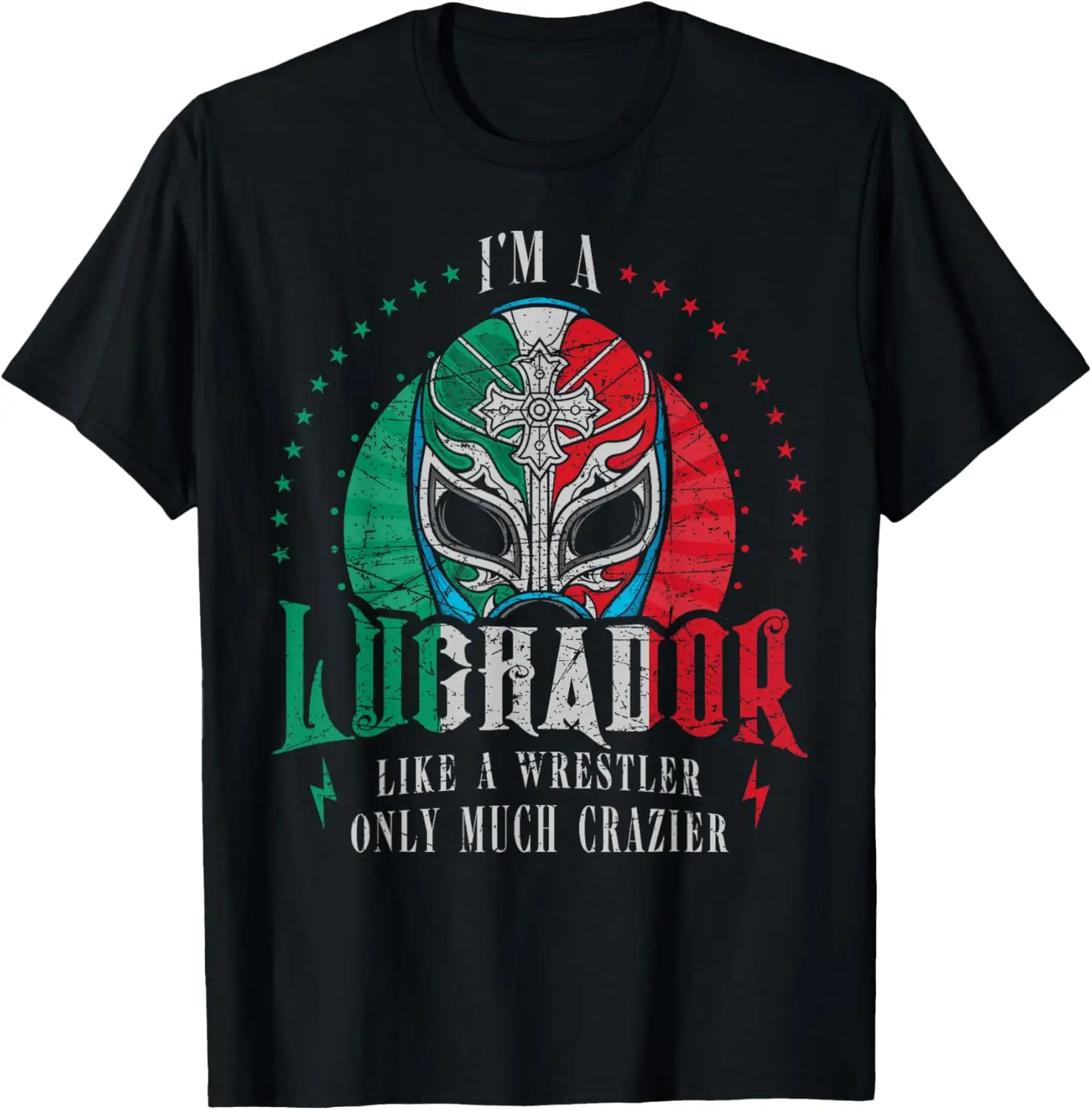 Футболка I'm A Luchador Like A Wrestler Only Much Crazier Lucha Libre
Футболка I'm A Luchador Like A Wrestler Only Much Crazier Lucha Libre