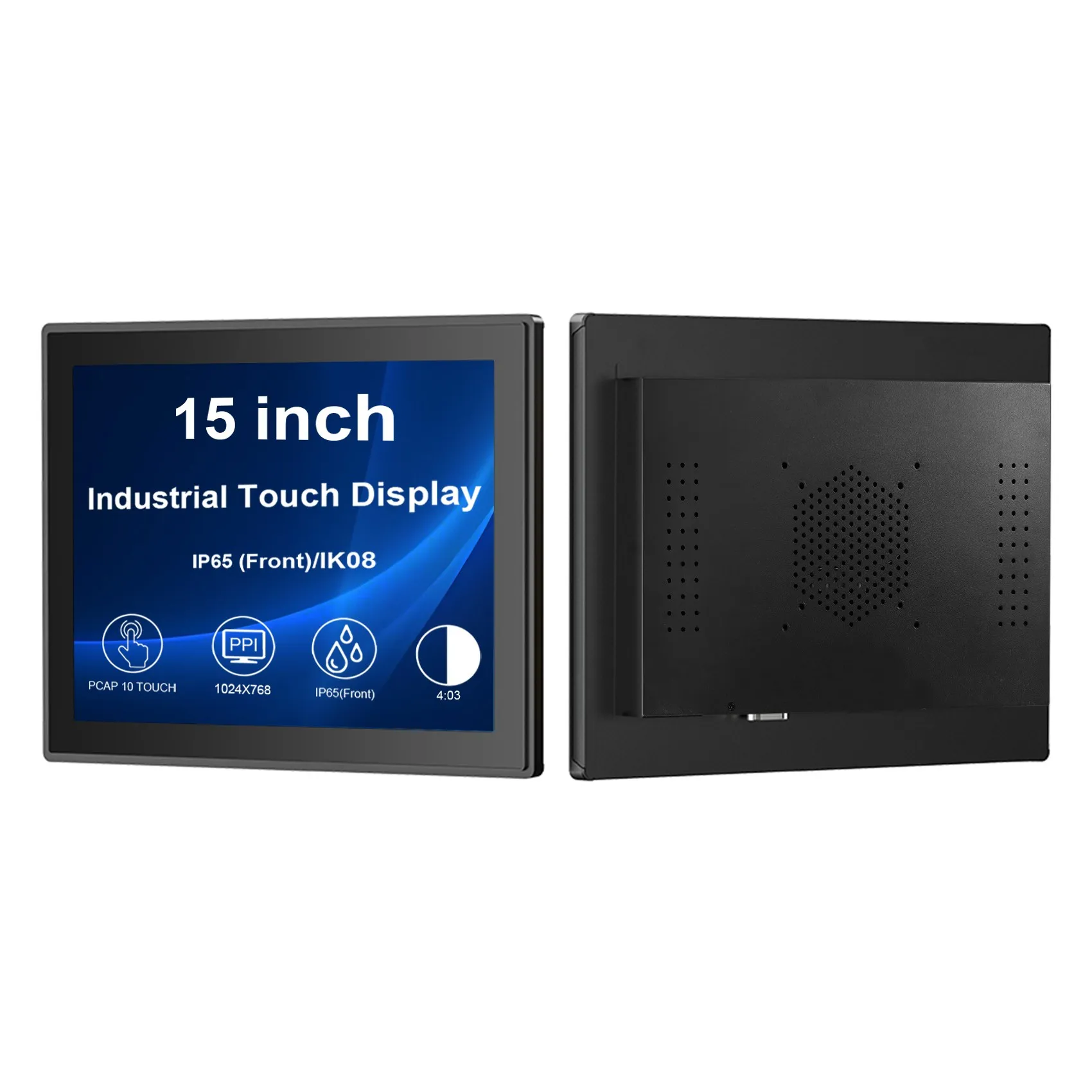15inch 1024X768 Touch Screen Monitor H/D Vga 10Points Capacitive Lcd Touch Screen Industrial Monitor Touch Monitor
15inch 1024X768 Touch Screen Monitor H/D Vga 10Points Capacitive Lcd Touch Screen Industrial Monitor Touch Monitor