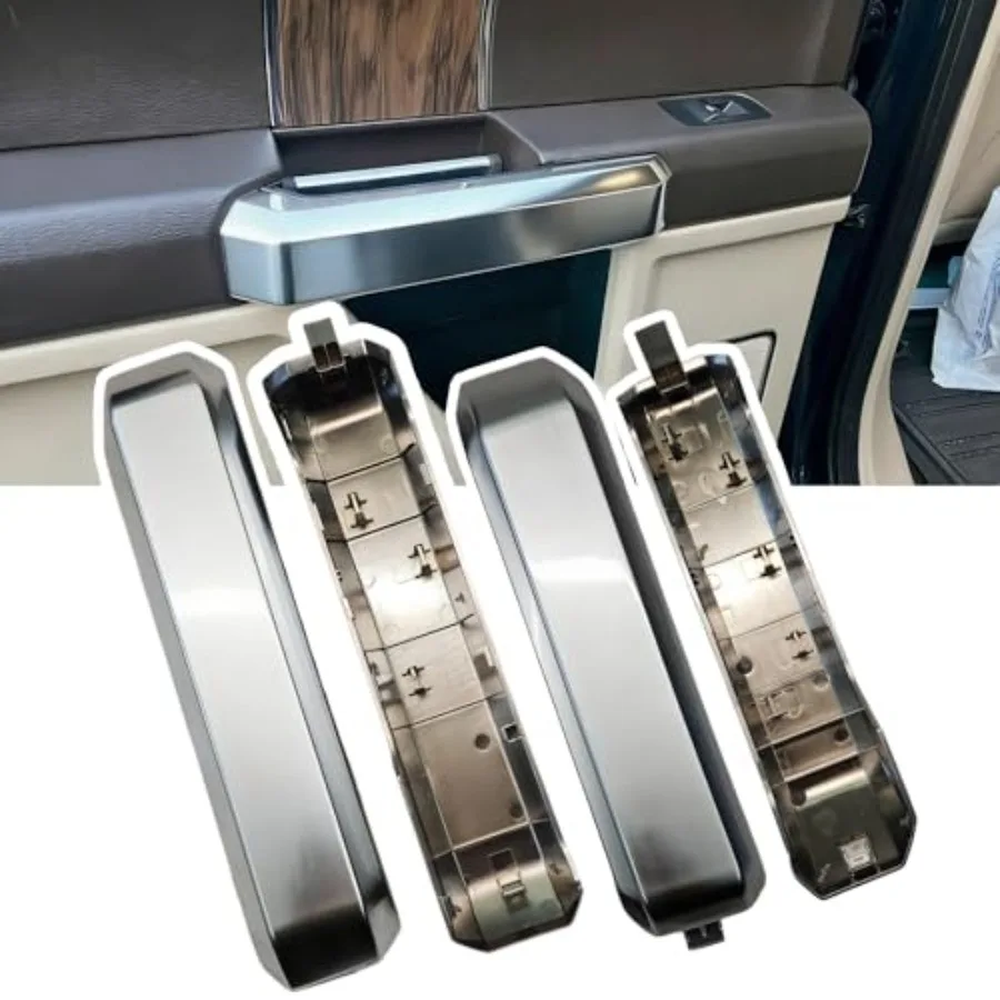 Interior Door Handle Cover Trim For 2015-2020 Ford F150 SuperCrew Front and Rear Inner Door Armrest Pull Handle Covers Pearl Ni
Interior Door Handle Cover Trim For 2015-2020 Ford F150 SuperCrew Front and Rear Inner Door Armrest Pull Handle Covers Pearl Ni