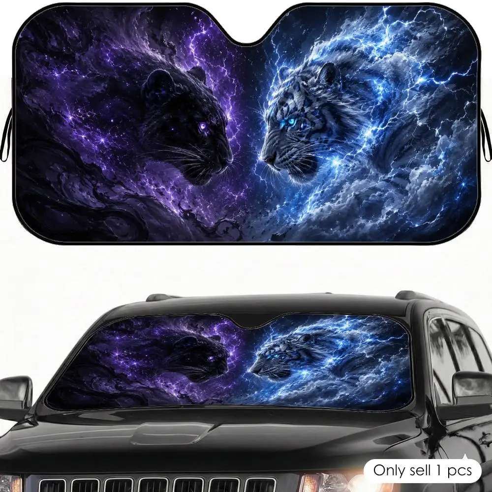Animal elements make Sun Visor Foldable Front Windshield Car Sunshade Reusable Aluminum Foil UV Heat Insulation Cover
Animal elements make Sun Visor Foldable Front Windshield Car Sunshade Reusable Aluminum Foil UV Heat Insulation Cover