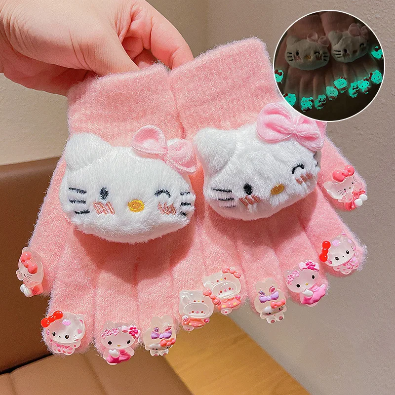 Hello Kitty Kuromi модные удобные милые перчатки с героями мультфильмов, зимние морозостойкие теплые детские перчатки
Hello Kitty Kuromi модные удобные милые перчатки с героями мультфильмов, зимние морозостойкие теплые детские перчатки