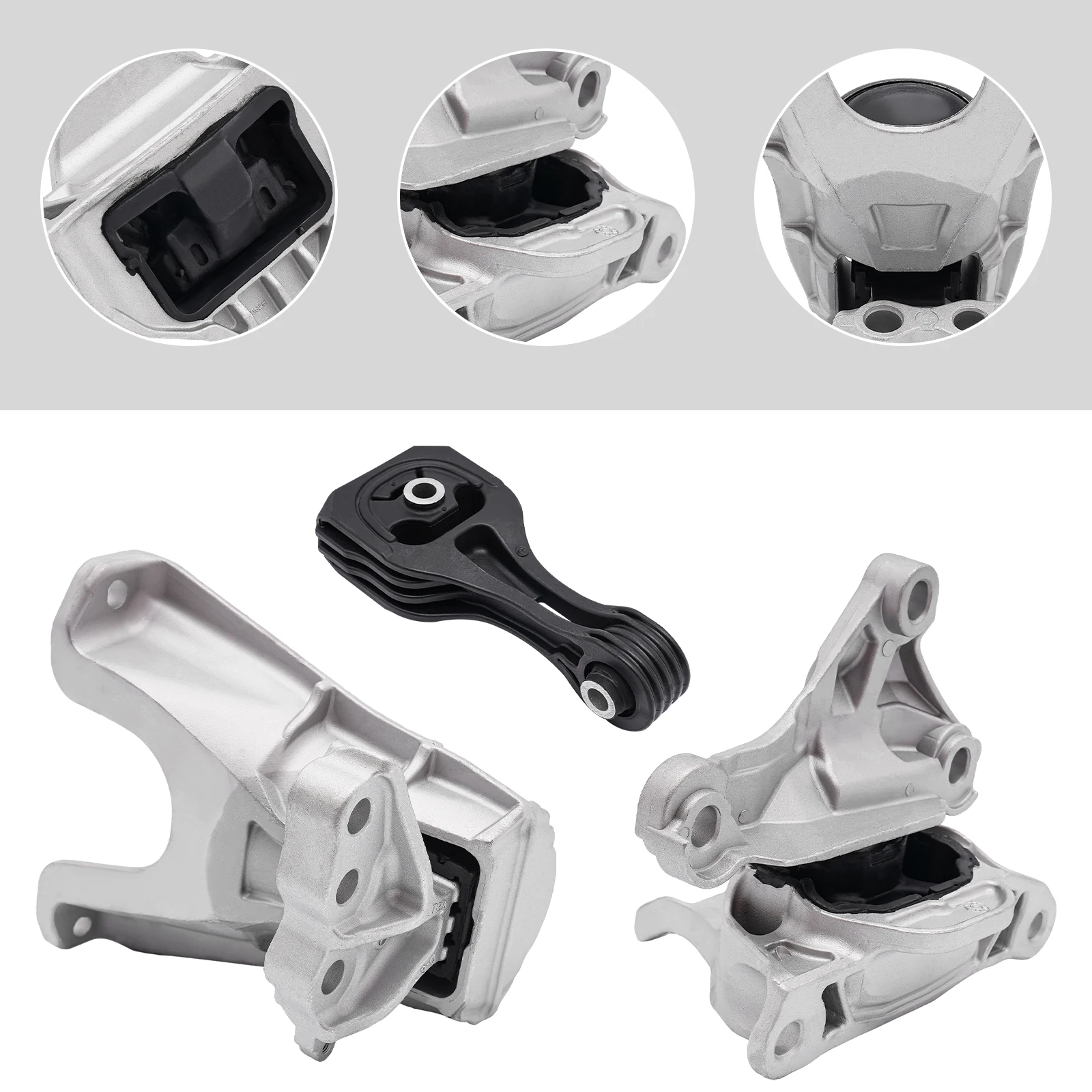 Engine Motor Mount & Auto Trans Mount Set for 2016-2021 Honda Civic 2.0L Turbo
Engine Motor Mount & Auto Trans Mount Set for 2016-2021 Honda Civic 2.0L Turbo