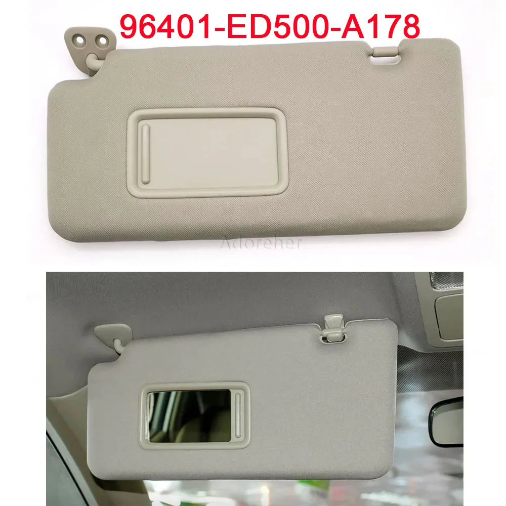 96401-ED500-A178 Левая боковая автомобильная солнцезащитная козырек для Nissan Tiida 2005–2010 Versa 2007-2010 гг.
96401-ED500-A178 Левая боковая автомобильная солнцезащитная козырек для Nissan Tiida 2005–2010 Versa 2007-2010 гг.