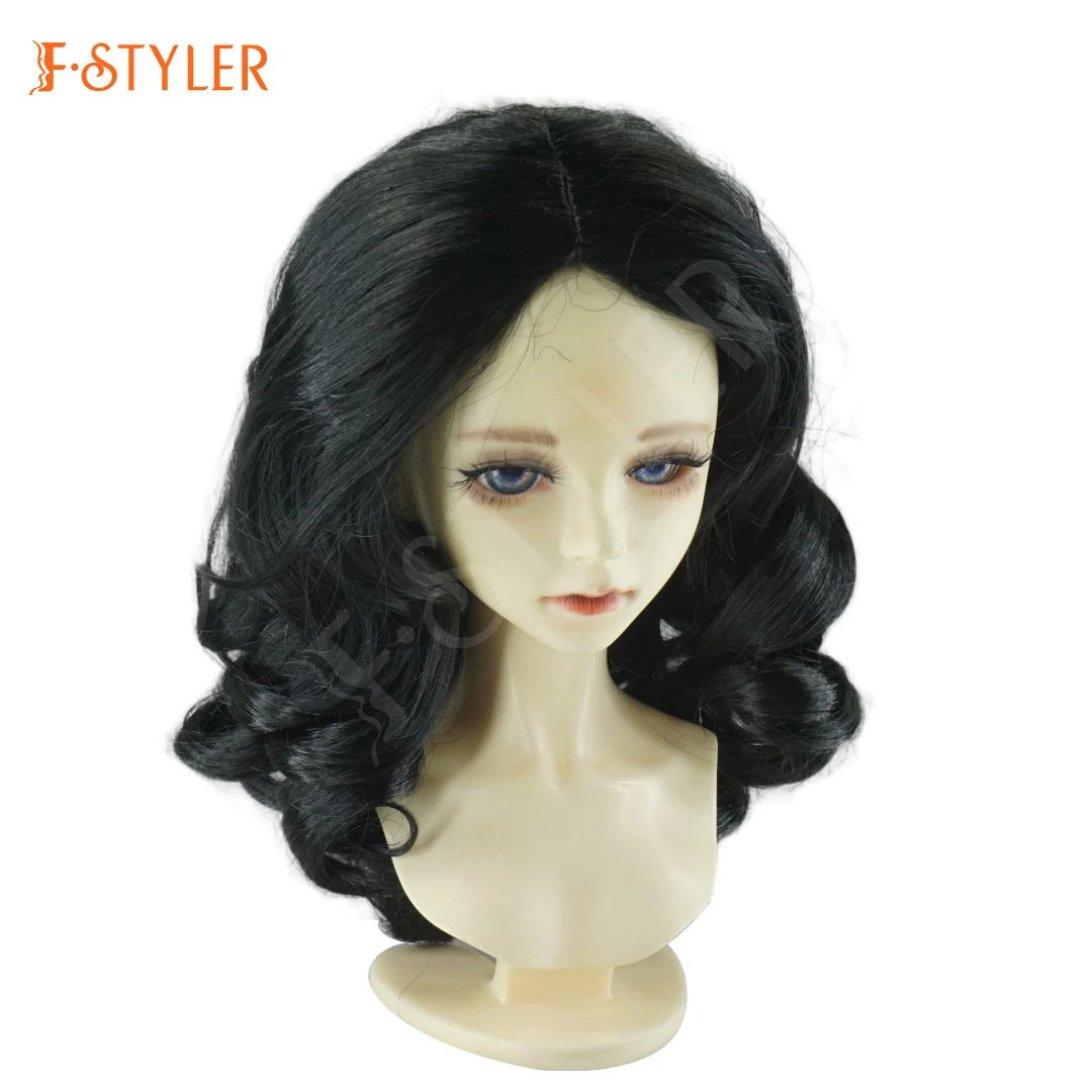 FStyler кукольный парик Волнистые Кудри BJD кукла мягкий синтетический мохер различные цвета аксессуары для волос на заказ 1/6 8/1
FStyler кукольный парик Волнистые Кудри BJD кукла мягкий синтетический мохер различные цвета аксессуары для волос на заказ 1/6 8/1