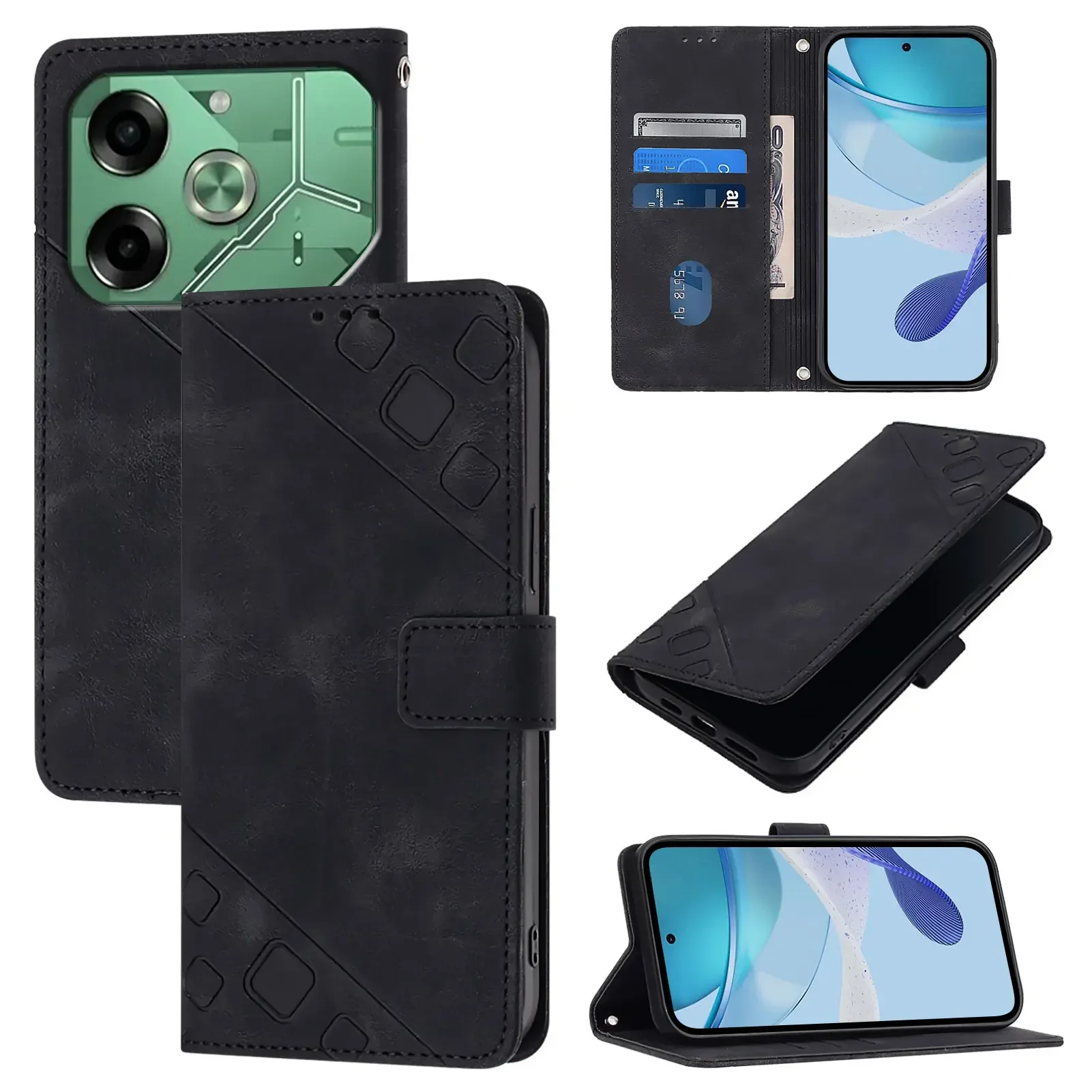 For Tecno Pova 6 4G Holder Case PU Leather Card Pocket Case for Pova 6 4G Full Protection Phone Cover Case for Tecno Pova 6 4G
For Tecno Pova 6 4G Holder Case PU Leather Card Pocket Case for Pova 6 4G Full Protection Phone Cover Case for Tecno Pova 6 4G