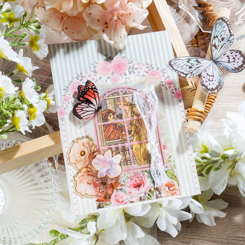 10 PCS PET stickers windowsill garden retro window frame handbook DIY decorative material Scrapbooking fresh colorful 4 styles
10 PCS PET stickers windowsill garden retro window frame handbook DIY decorative material Scrapbooking fresh colorful 4 styles