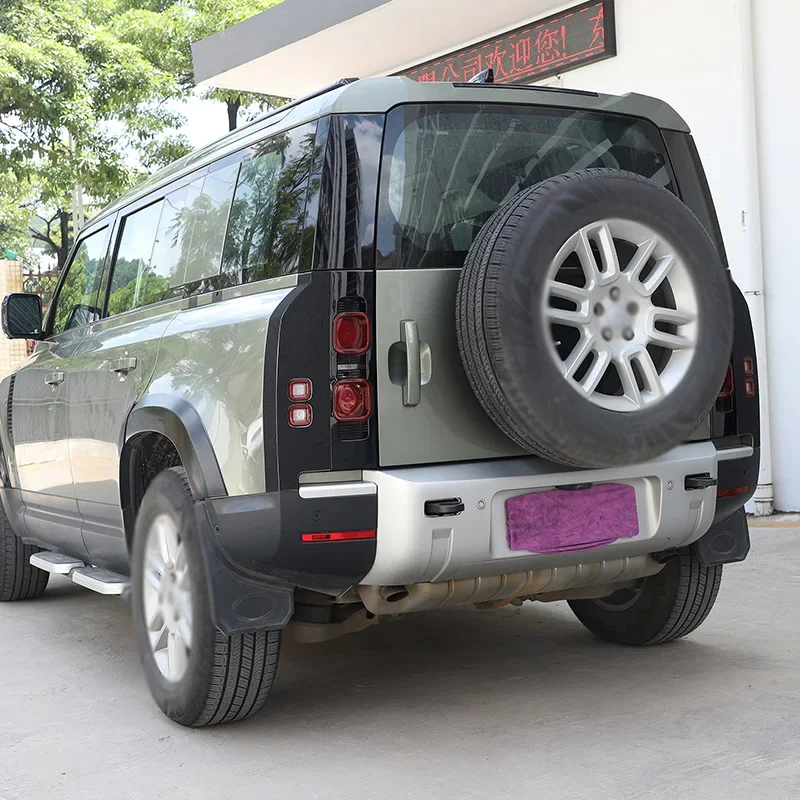 For Land Rover Defender 90 110 130 2020-2024 PVC Black Car Rear fog lamps Trim Stickers Car Accessories
For Land Rover Defender 90 110 130 2020-2024 PVC Black Car Rear fog lamps Trim Stickers Car Accessories