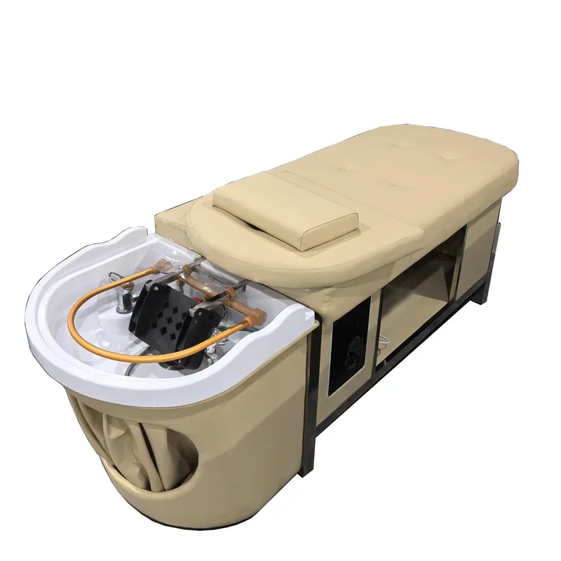 High Quality Factory Custom Salon Hair Wash Basin Massage Japanese Head Spa Shampoo Bed Beauty Salon Furniture Modern 
High Quality Factory Custom Salon Hair Wash Basin Massage Japanese Head Spa Shampoo Bed Beauty Salon Furniture Modern