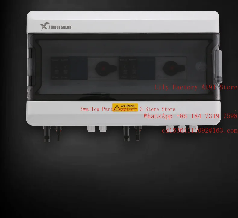 AT shell 2 in 2 out 1000V photovoltaic combiner box, solar module power distribution lightning protection box PVCombine Box
AT shell 2 in 2 out 1000V photovoltaic combiner box, solar module power distribution lightning protection box PVCombine Box