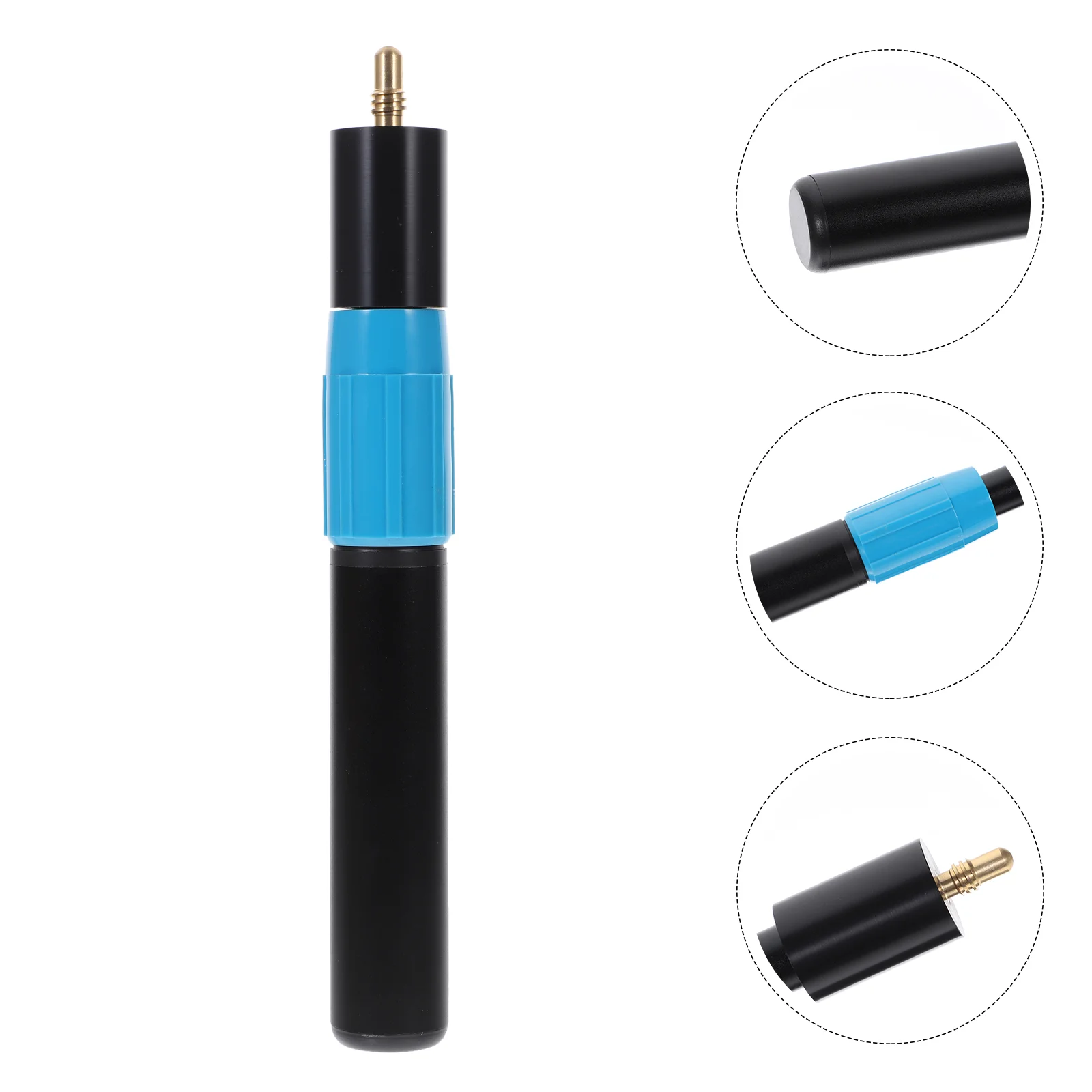 Portable Pool Cue Extender Billiards Sticks Plastic Brass Professional Extension Handle
Portable Pool Cue Extender Billiards Sticks Plastic Brass Professional Extension Handle