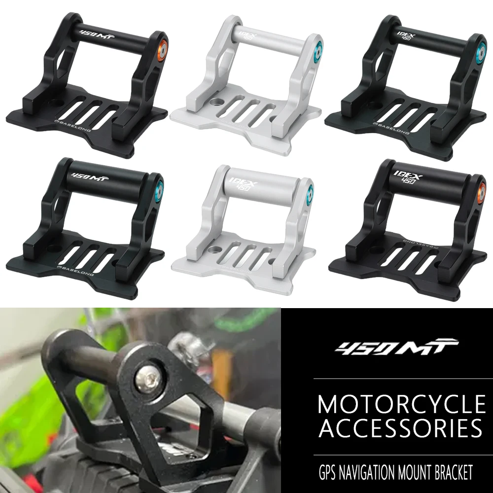 Motorcycle Mobile Phone Holder GPS Navigation Bracket CNC Extension Bracket For CFMOTO 450MT 450 MT MT450 ibex450 2024 2025 2026
Motorcycle Mobile Phone Holder GPS Navigation Bracket CNC Extension Bracket For CFMOTO 450MT 450 MT MT450 ibex450 2024 2025 2026